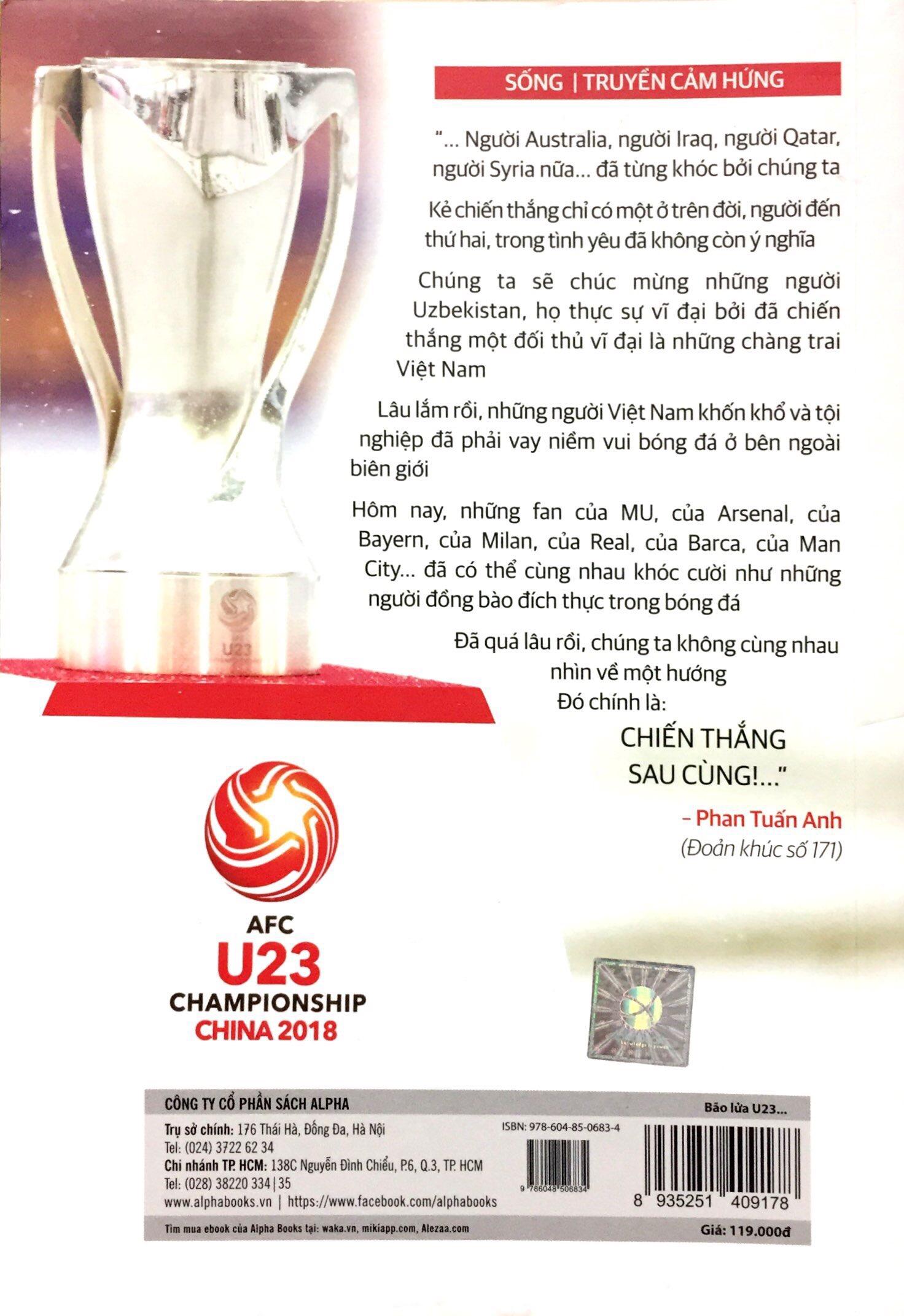 Bão Lửa U23 – Thường Châu Tuyết Trắng
