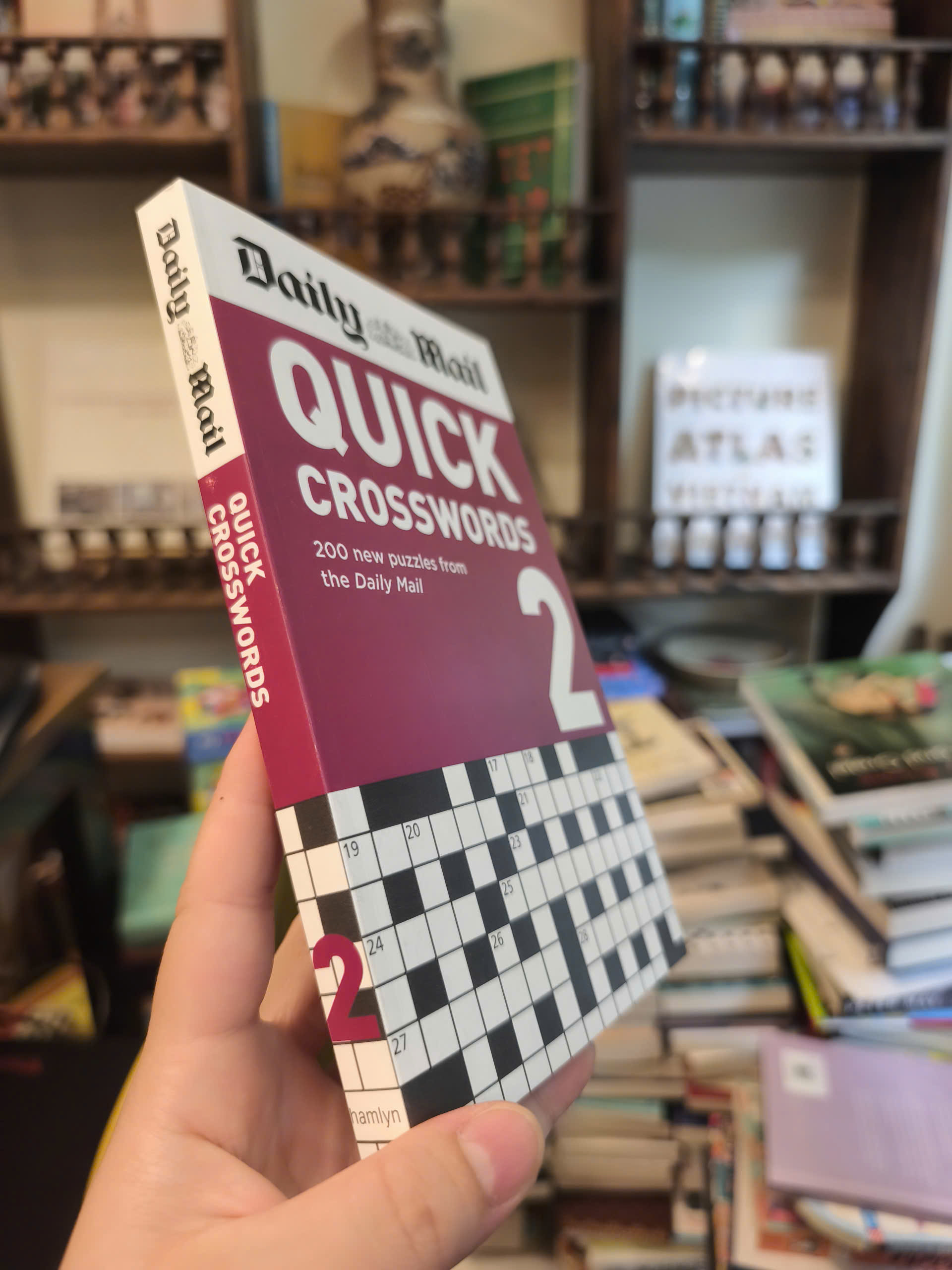 Sách - Quick Crosswords 2 | Games / Ngoại văn Nhập khẩu UK / Trò chơi ô chữ giải trí