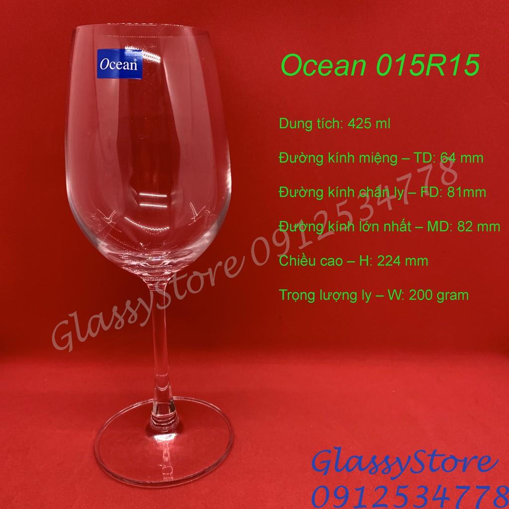 Ly (cốc) rượu vang thủy tinh Ocean Madison Red Wine - 425ml - 1015R15 (Hàng nhập khẩu Thái Lan chính hãng)