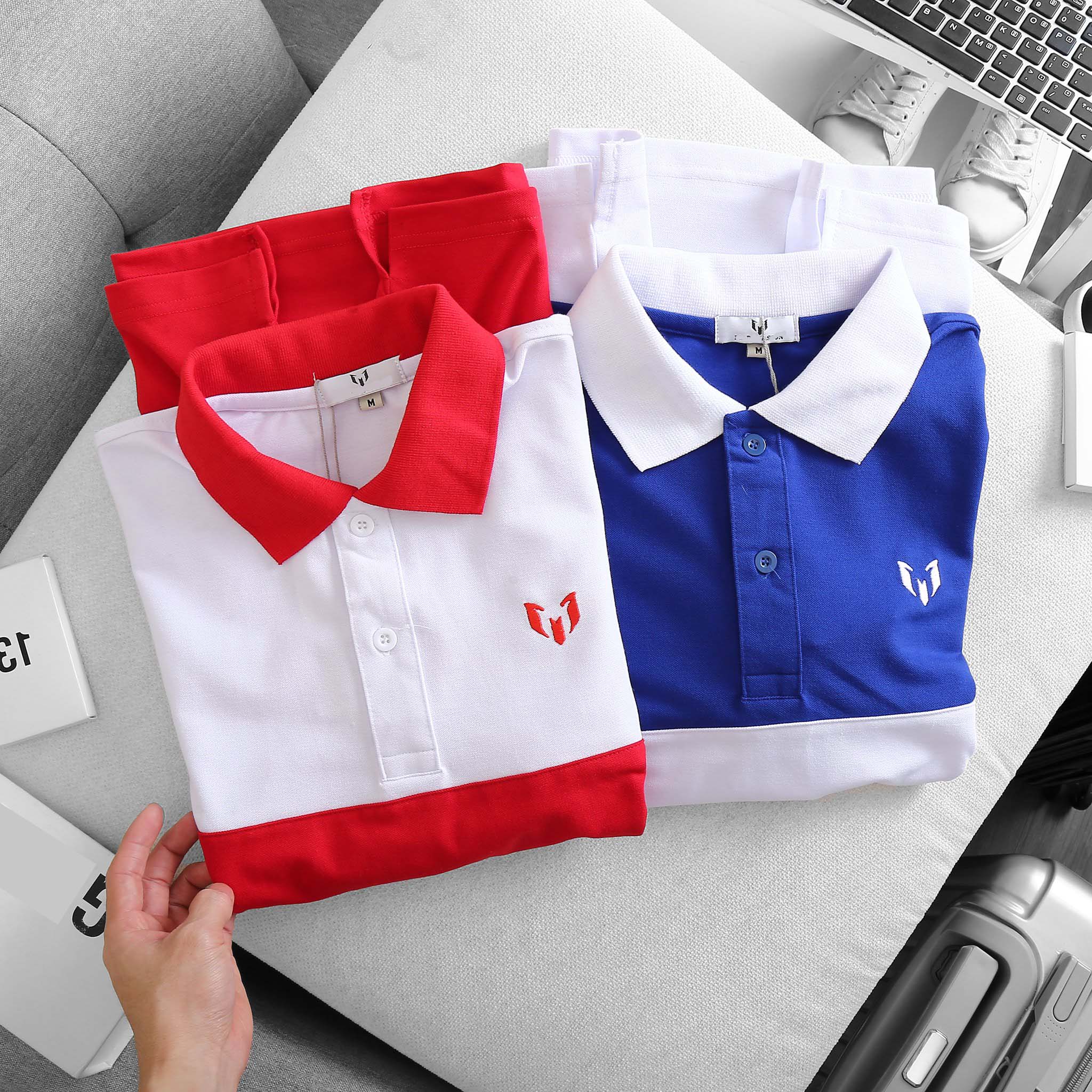 ÁO POLO NAM PHỐI SỌC MÀU NĂNG ĐỘNG, TRẺ TRUNG, LOGO THÊU - LZ FASHION - LZPS145