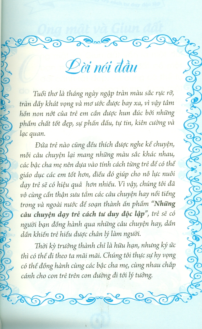 Những Câu Chuyện Dạy Trẻ Cách Tư Duy Độc Lập