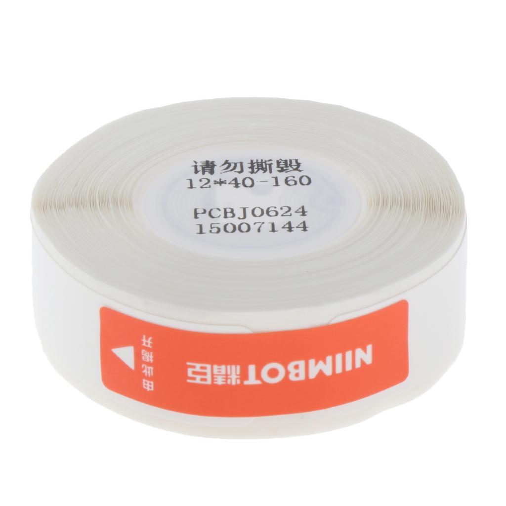 Printing Label Supermarket Waterproof Price Label Pure Color Scratch-Resistant Label Paper Roll for D11 Thermal Printers