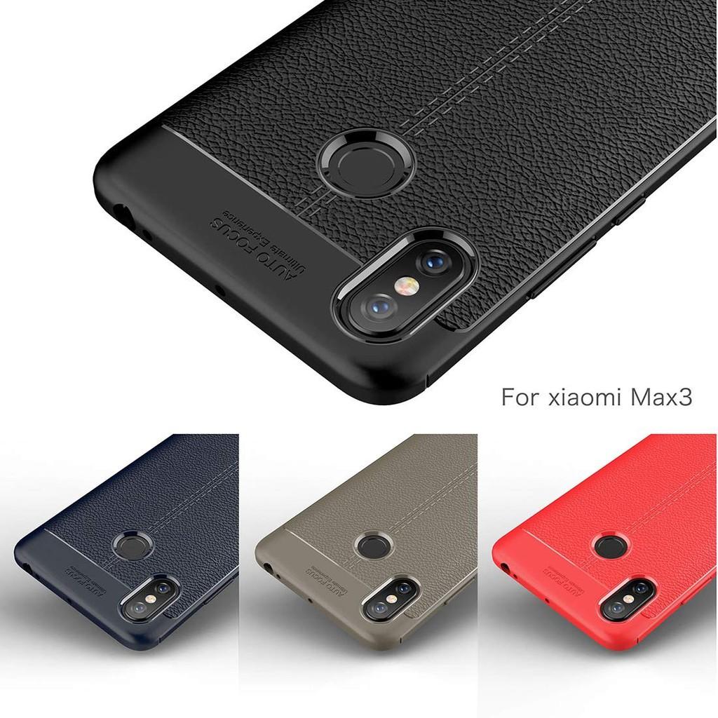 Ốp lưng Xiaomi Redmi Note 5 Pro silicon giả da Auto Focus