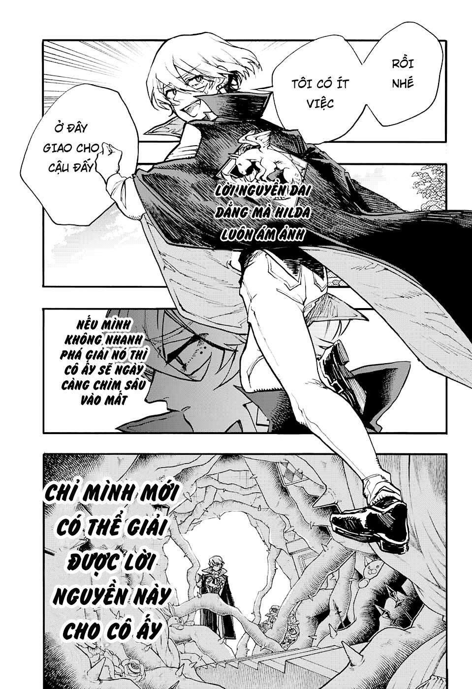 những bức họa quái dị của phù thủy chapter 17.2 7