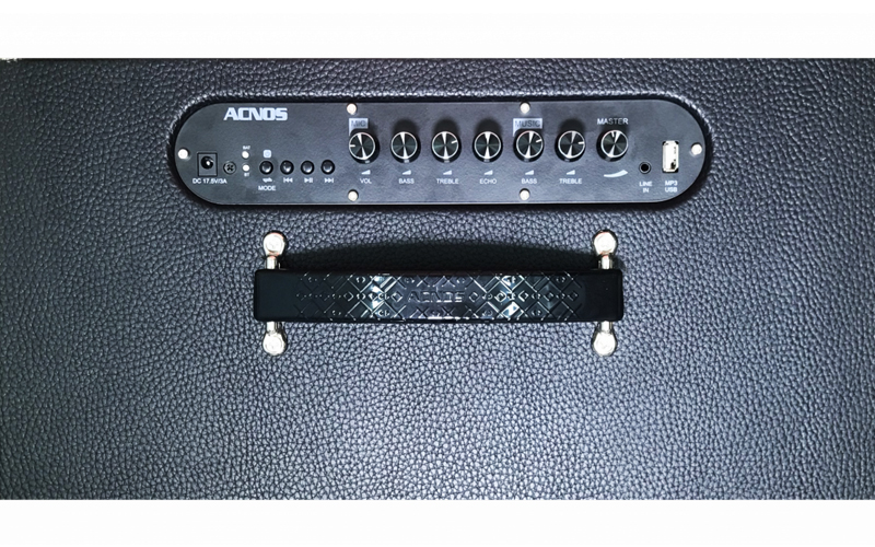 Loa kéo xách tay ACNOS KBEATBOX CS250PU - Bass 2.5 tấc, công suất 300W - Dàn karaoke di động tiện lợi - Hát karaoke không cần mạng - Kết nối bluetooth 5.0, USB - Thiết kế sang trọng, tiện lợi - Kèm 2 micro không dây UHF cao cấp - Hàng chính hãng