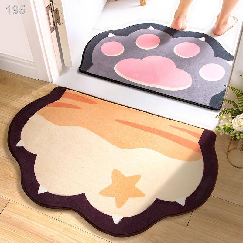 Thảm trải sàn phòng tắm cửa thấm nước chống trơn trượt ngủ phim hoạt hình dễ thương