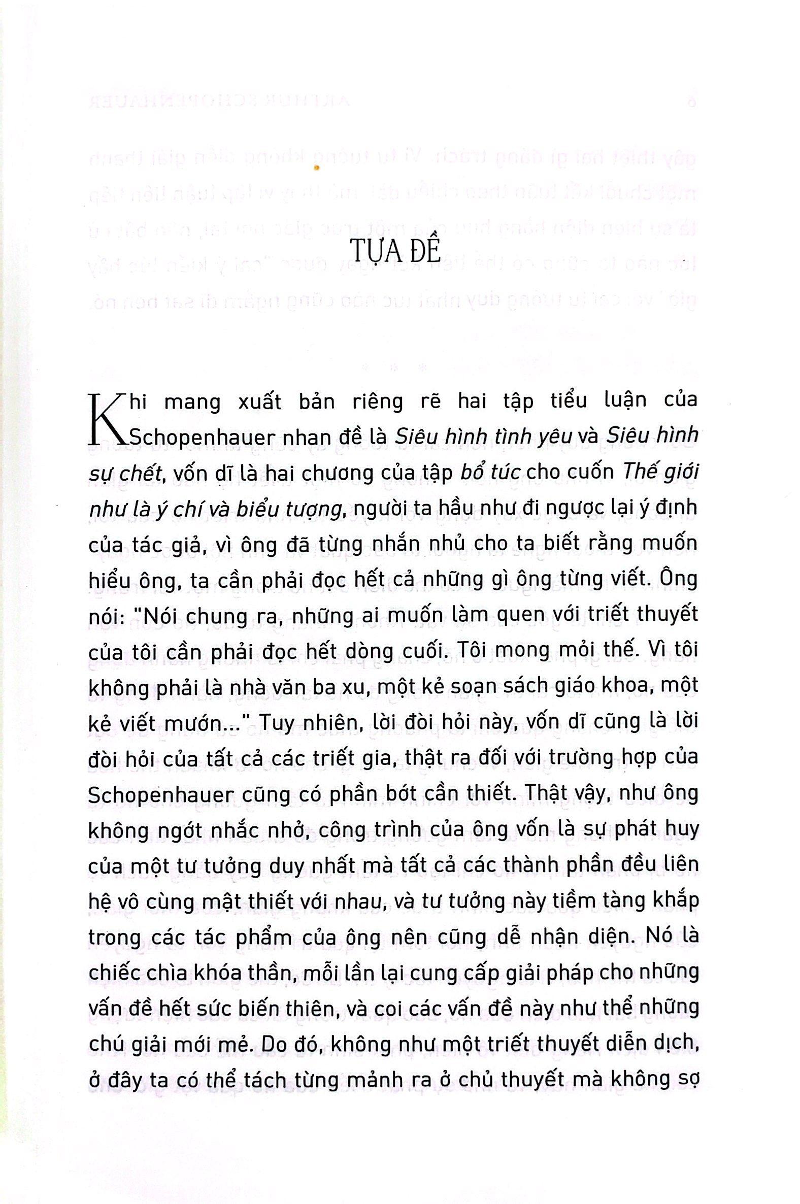 Siêu Hình Tình Yêu - Siêu Hình Sự Chết