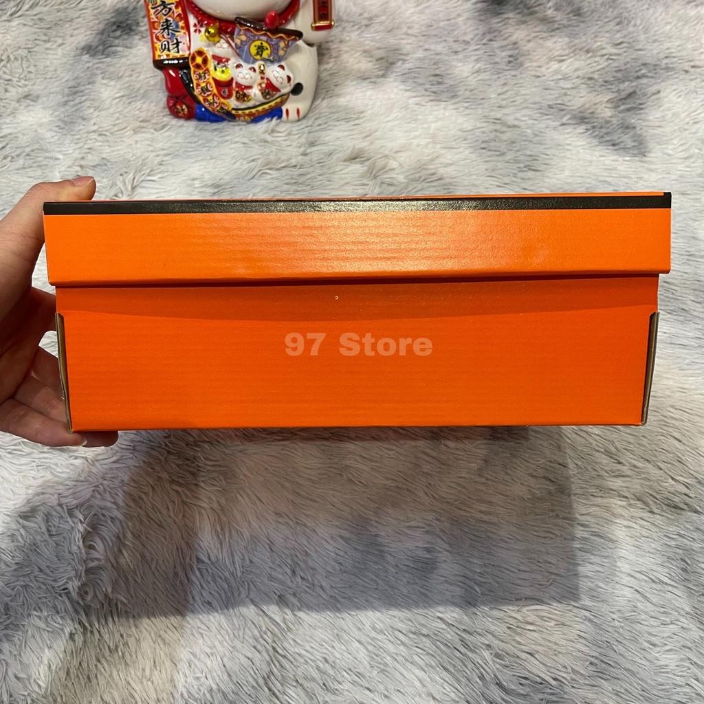 Hộp dép, hộp đựng dép hm - màu cam kich thước 32x11x11