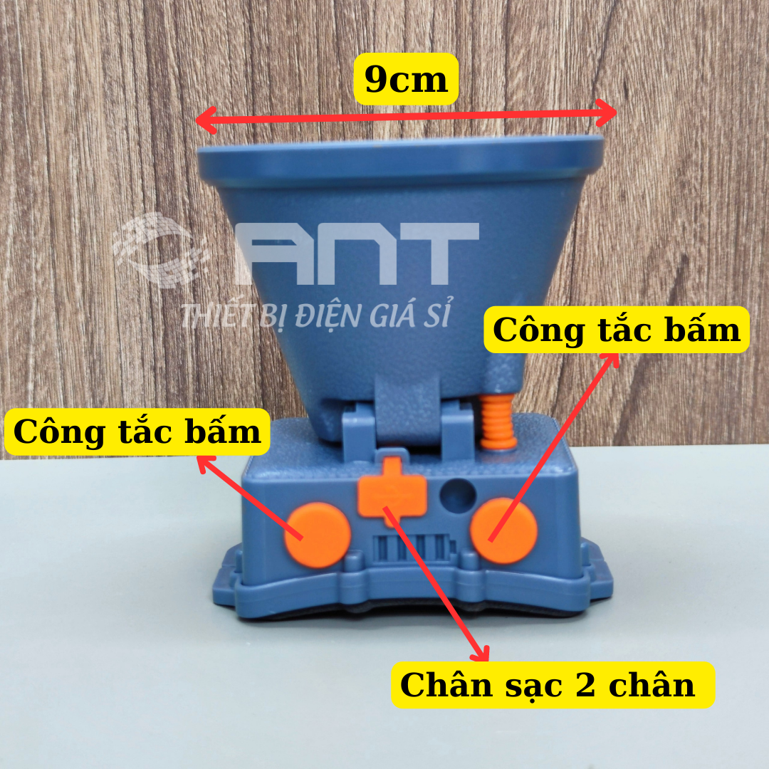 Đèn pin đội đầu công suất lớn ánh sáng trắng , soi ếch soi cá đi câu đêm, đi rừng, ND-9303