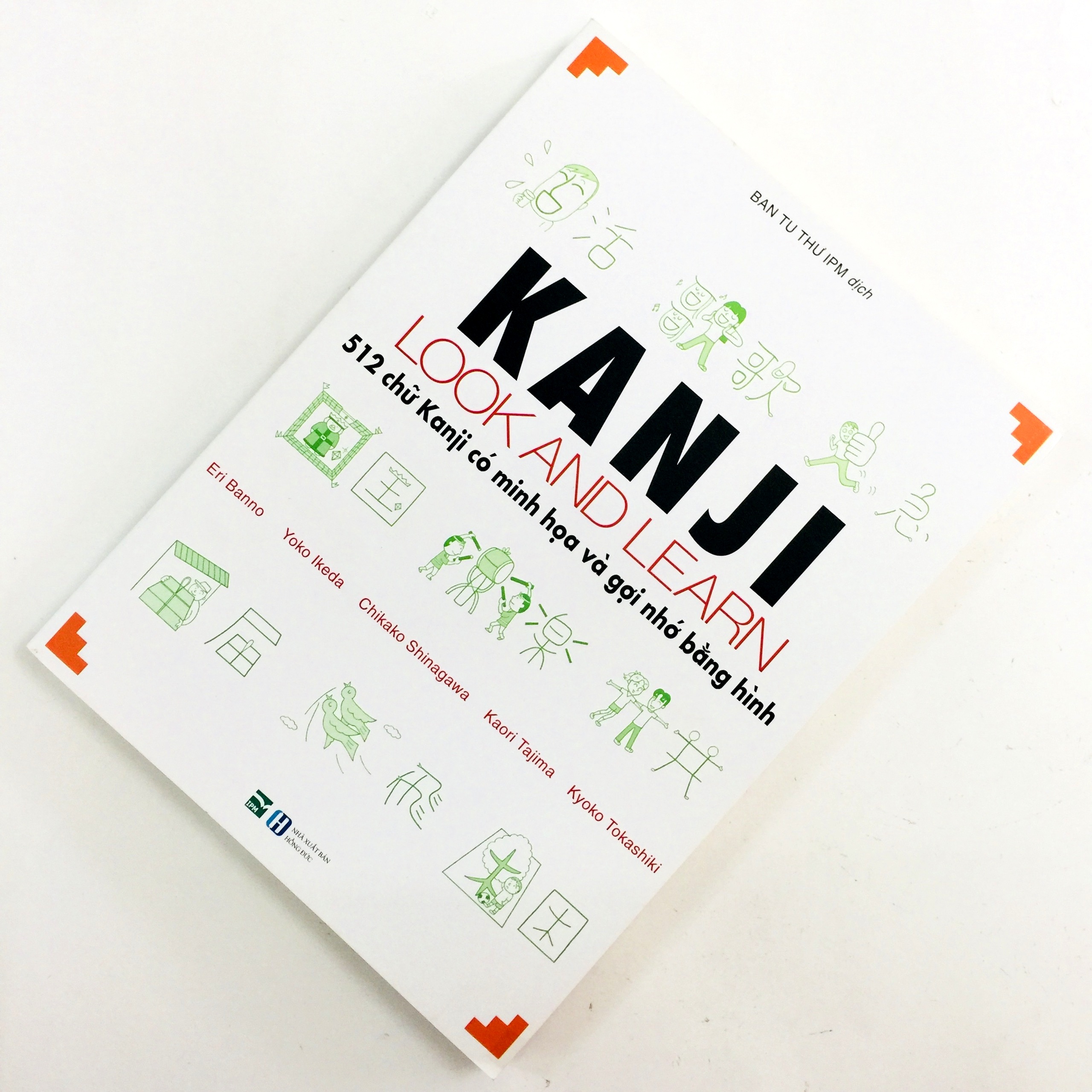 Combo Kanji Look And Learn - 512 Chữ Kanji Có Minh Họa Và Gợi Nhớ Bằng Hình (Sách giáo khoa + Sách bài tập)