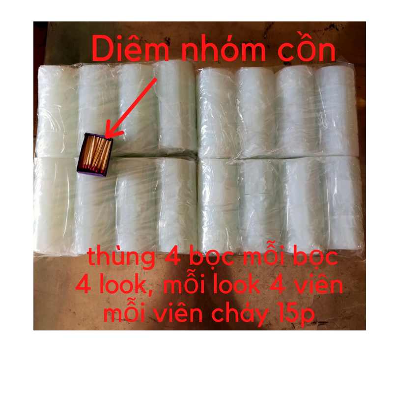 4 Bọc Cồn khô sài cho bếp cồn loại 1