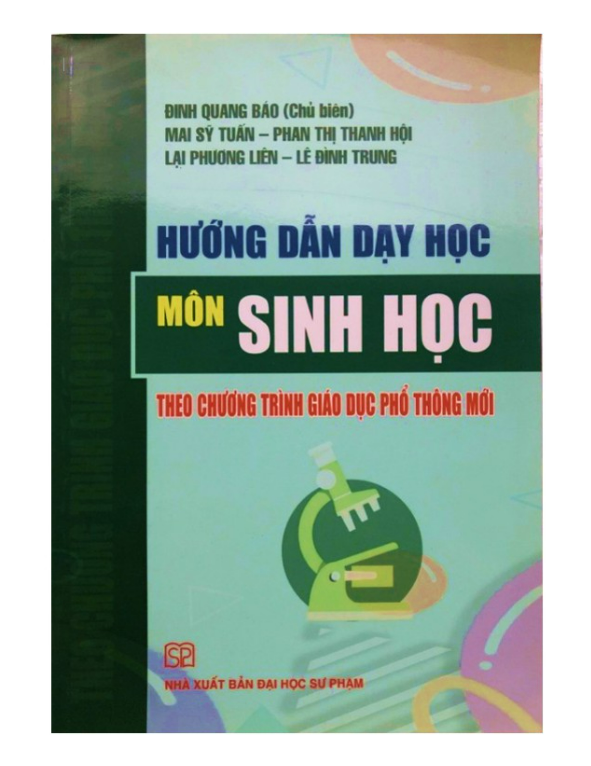 Sách - Hướng dẫn dạy học Môn Sinh học theo chương trình giáo dục phổ thông mới