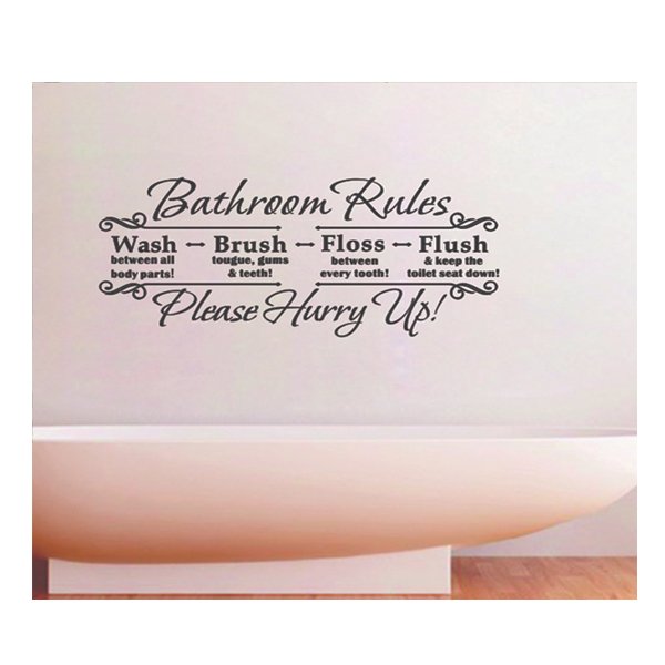 Decal Dán Tường Mỹ Chữ 3 PK384