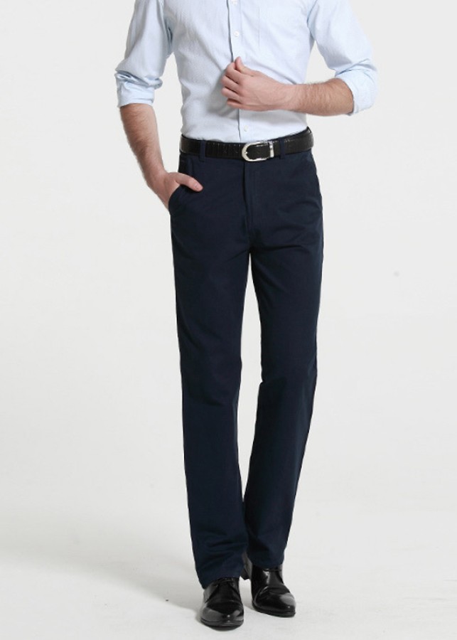 Quần tây âu Titishop QTN81 xanh đen Kaki