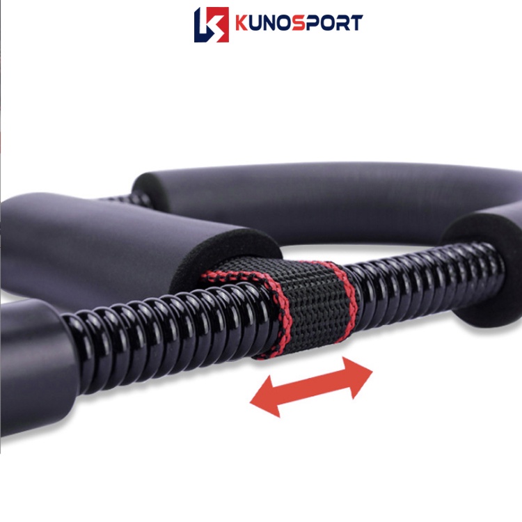 Dụng cụ tập cơ tay chữ U KUNO SPORT tập cơ tay cổ tay loại cao cấp dẻo dễ tập