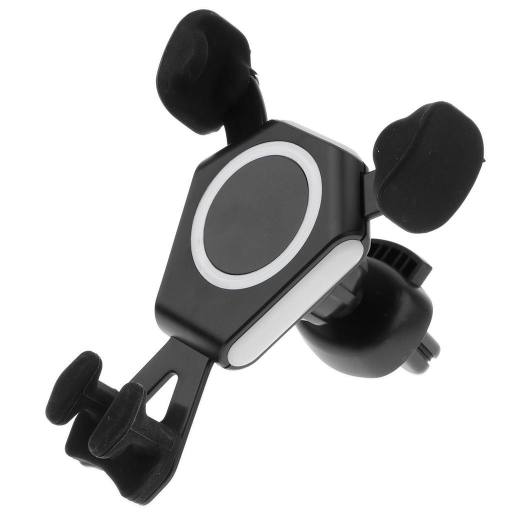 Car Mount Fast Wireless Charging Stand Charger for Qi Compatible Phone