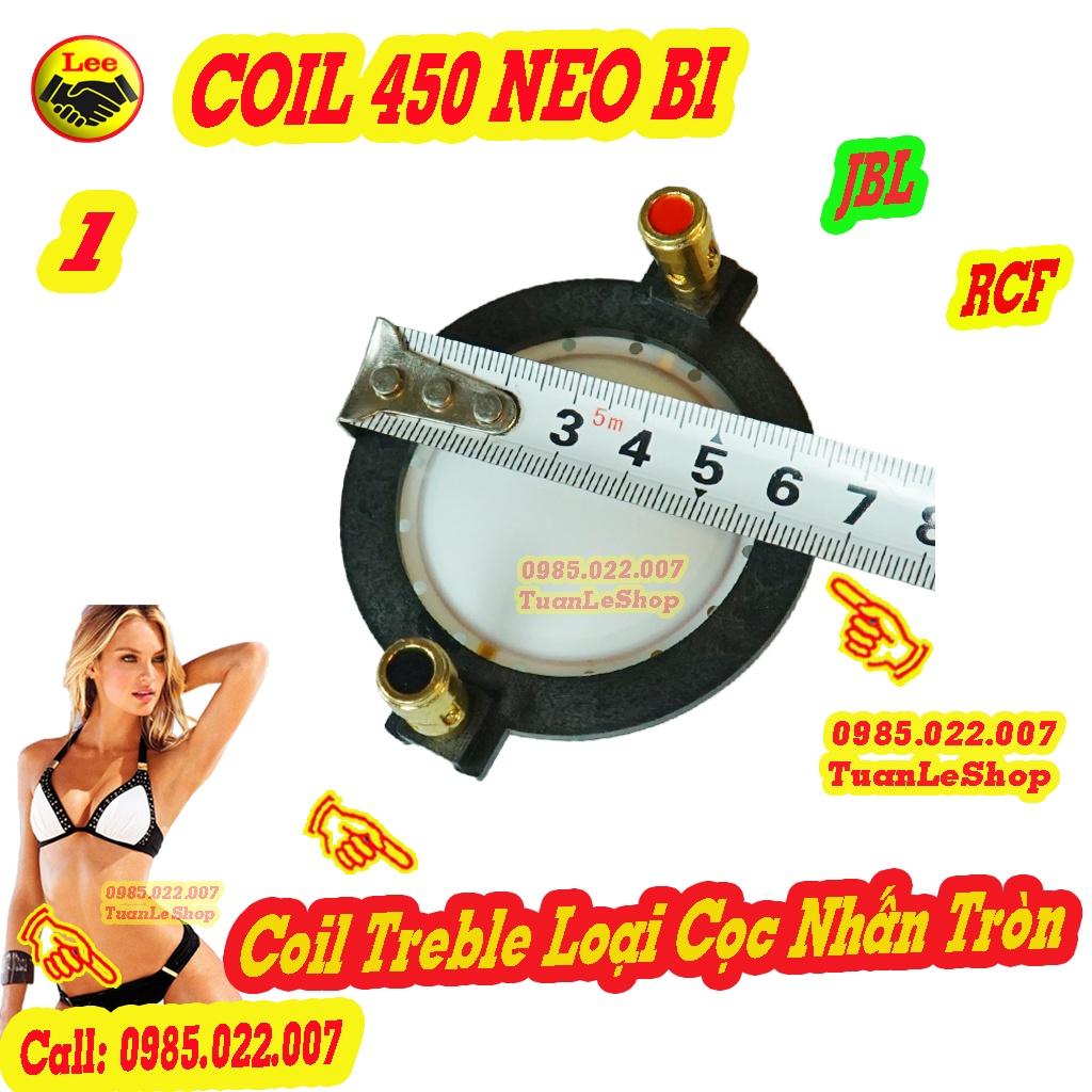 COIL TREBLE 450 NEO BI J B L,R C F – CÔN THAY THẾ TREP CHÁY LOẠI CÓ CỌC – GIÁ 02 CHIẾC