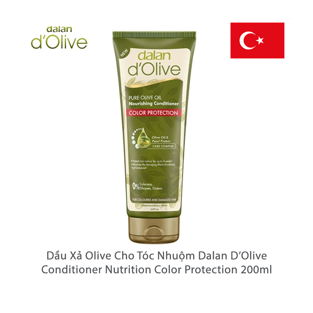 Dầu Xả Oliu Cho Tóc Nhuộm Dalan D'Olive Conditioner Nutrition Color Protection