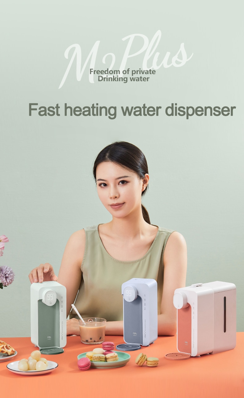 Cây nước uống nóng lạnh M2 Plus hút nước từ bình lọc 20L Fast Heating Water Dispenser