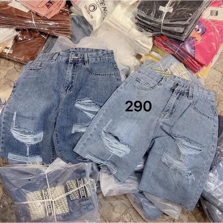 Quần Lửng Jeans Nữ Mẫu Mới 290