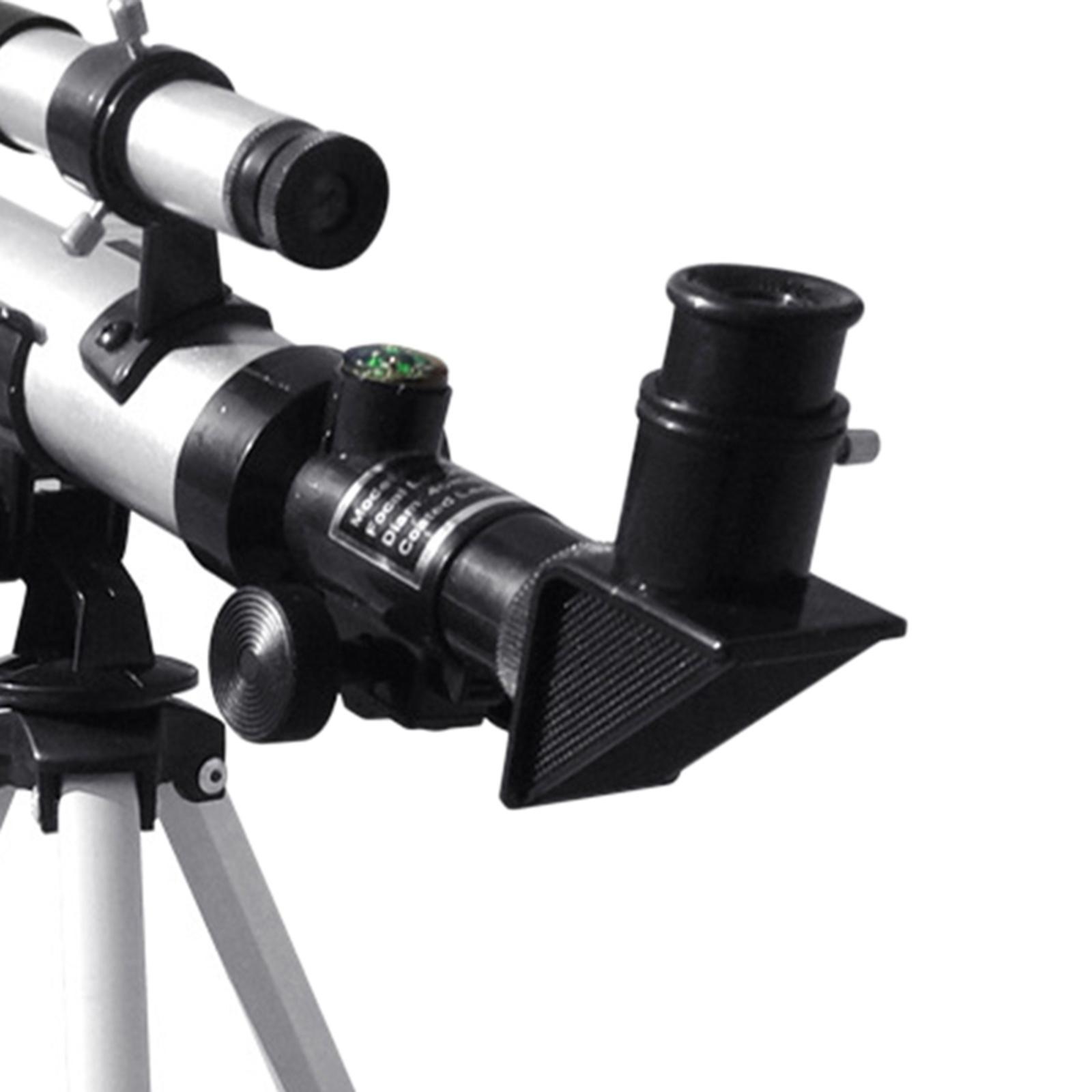 Professional Kids Astronomical Telescope with Tripod 1.5x Barlow Len 40mm Objective Lens Refractor Telescope for Beginners Educational Toys