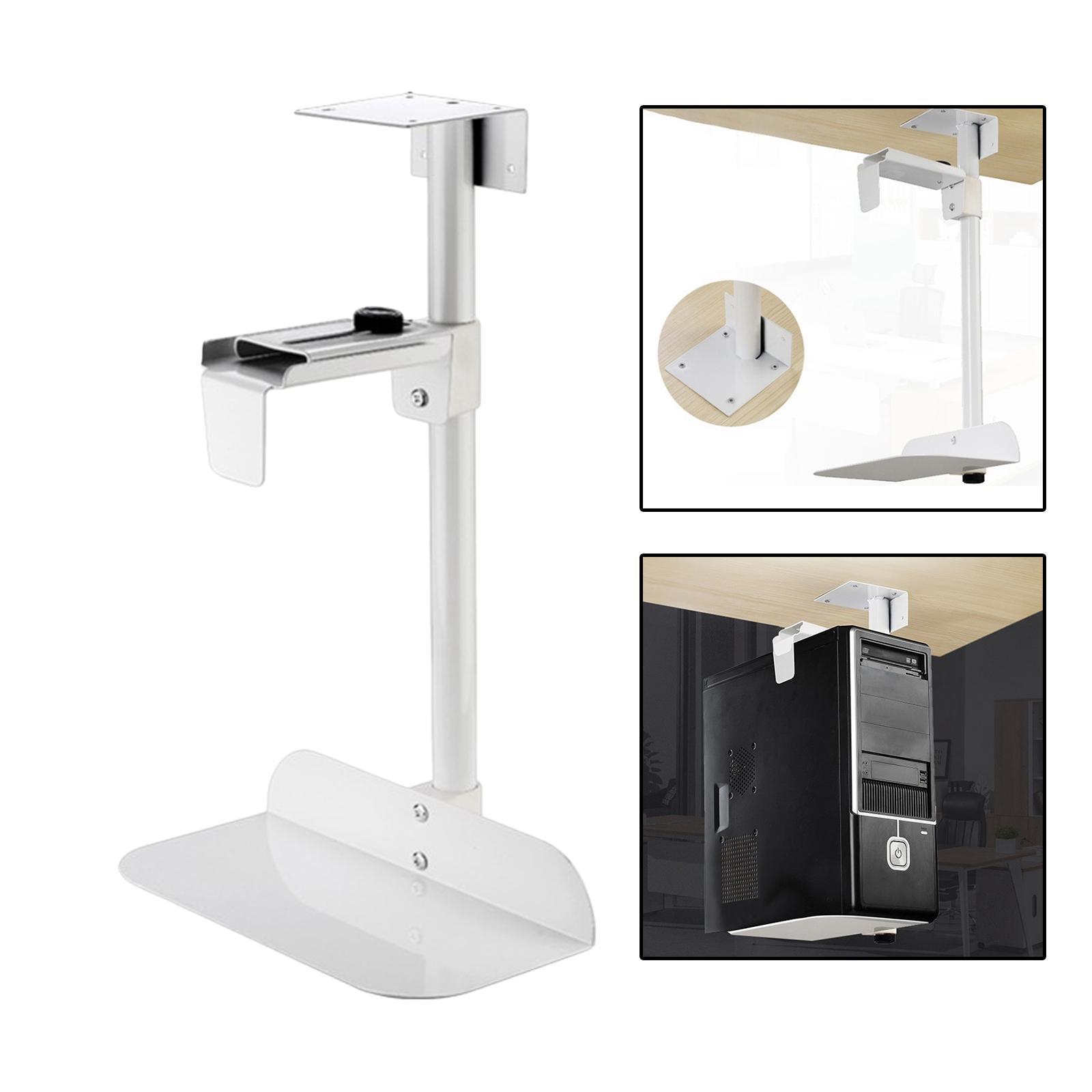 Under Desk PC Mount under Desk Computer Stand for Computer Cases Home Office