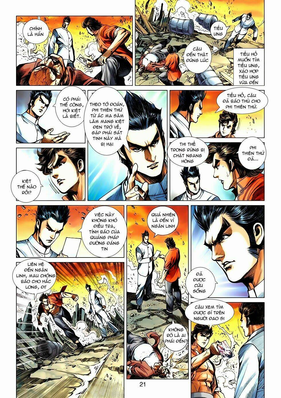 tân tác long hổ môn chapter 597 19