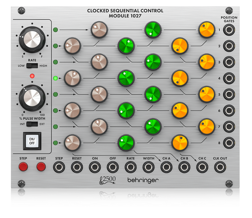 Behringer CLOCKED SEQUENTIAL CONTROL MODULE 1027- Hàng Chính Hãng