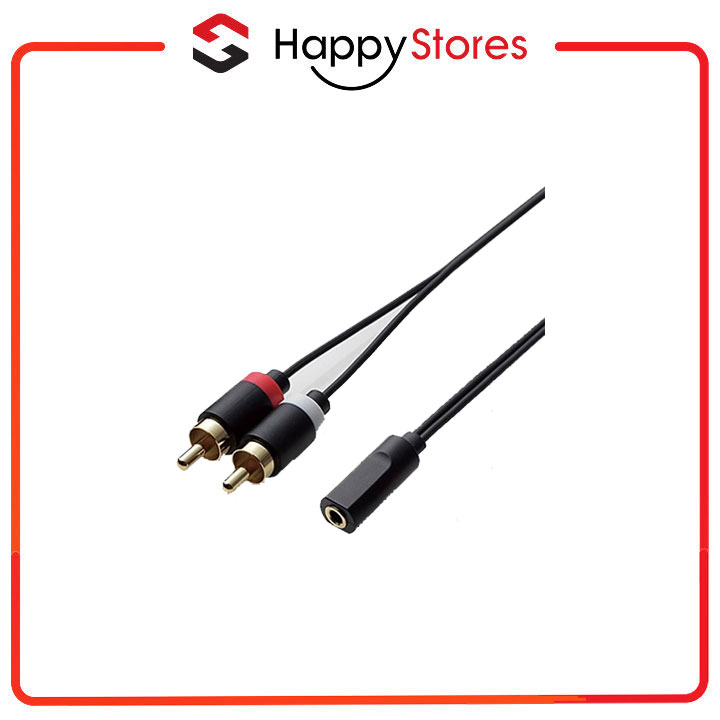 Cáp Chuyển Đổi AV RCA Elecom DH-MFWR03 - Hàng chính hãng