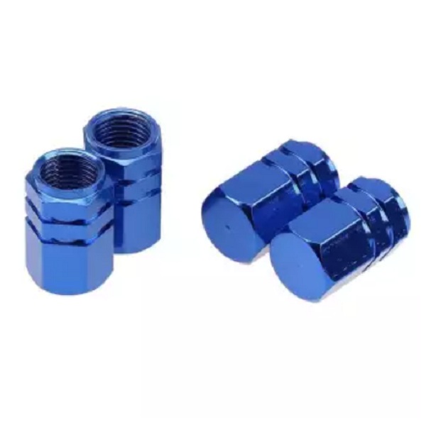Bộ 4 nắp chụp chân van, đầu vòi xe hơi, xe máy, ô tô