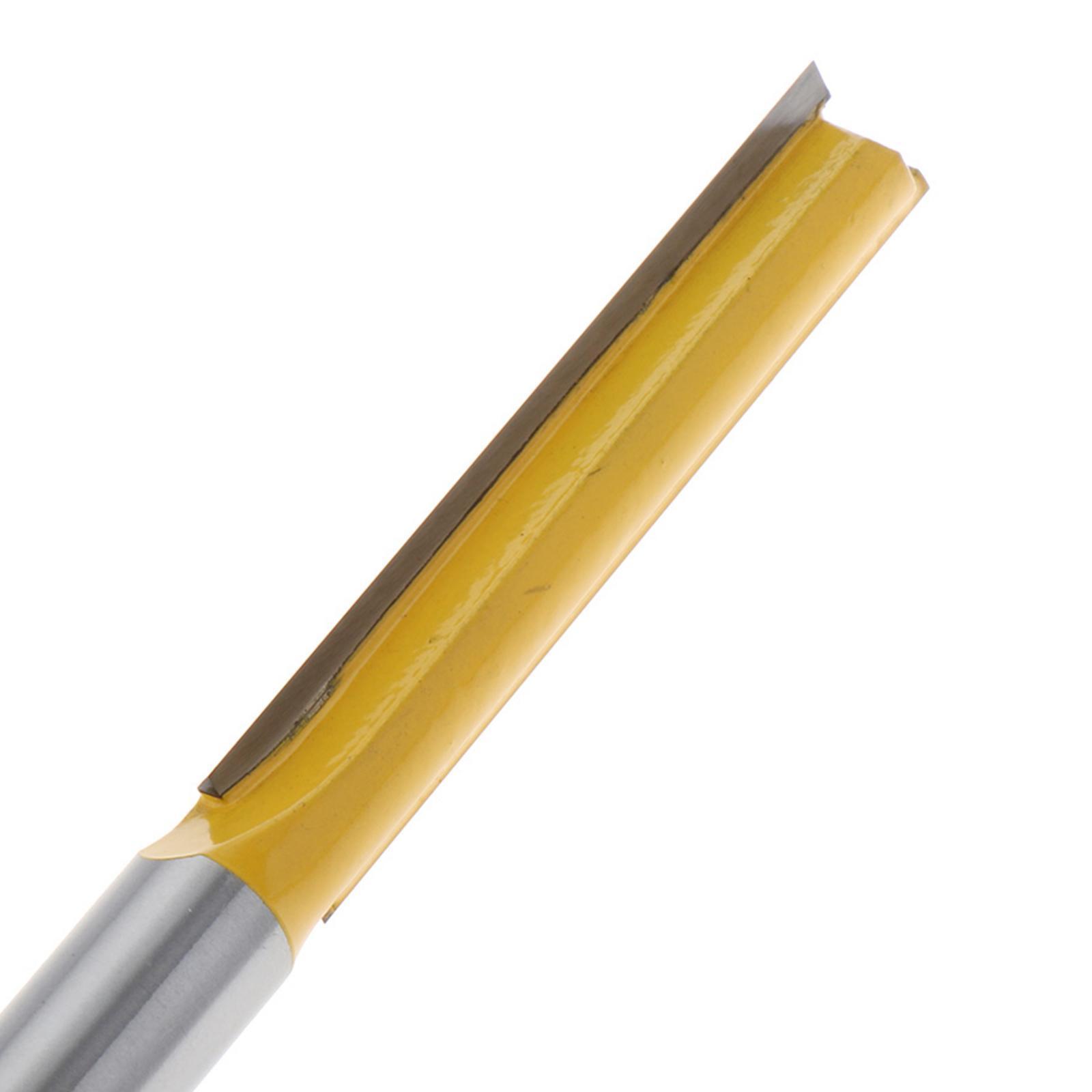 1/2" Diameter X 3" Height Straight Router Bit - 1/2" Shank Woodwork Tool