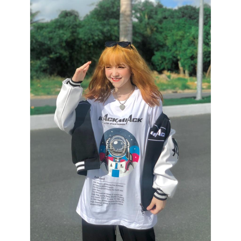 ÁO PHI HÀNH GIA ASTRONAUT - Áo thun cotton BLACKMIACK - Thun form rộng Unisex
