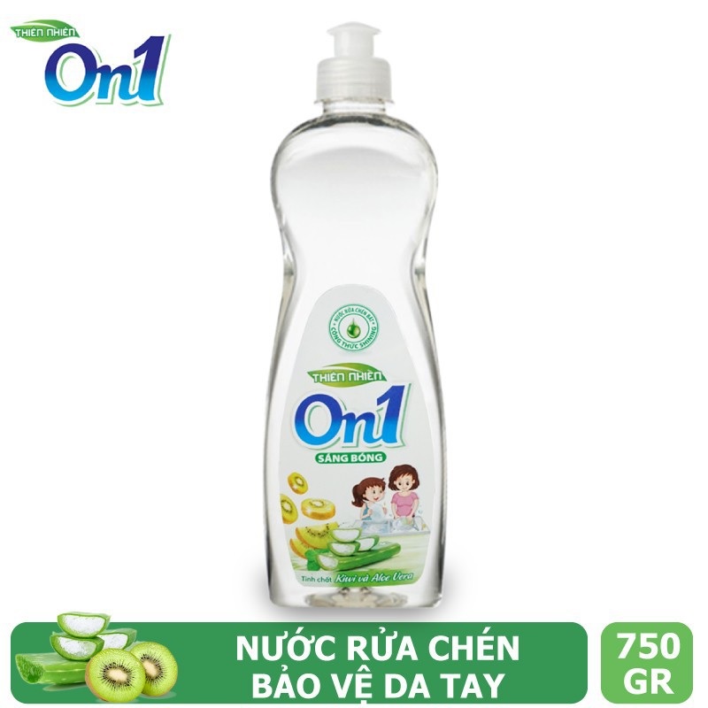 Nước rửa chén On1 hương kiwi và aloe vera 750g N5009