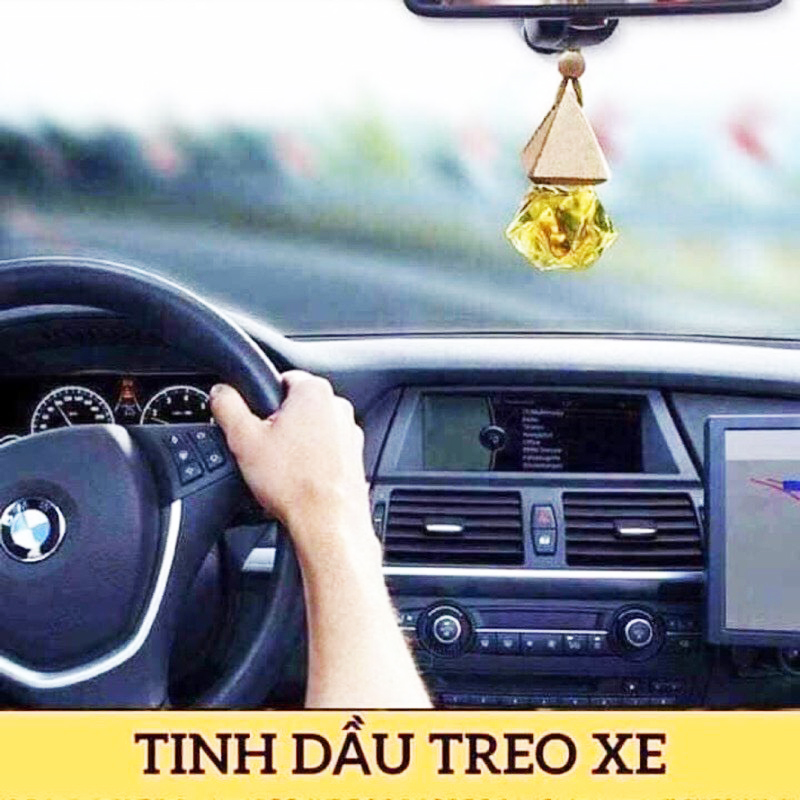 Bộ 2 Chai Tinh Dầu Ô Tô, Tinh Dầu Chanh Xả Treo Xe Ô Tô, Treo Phòng, Treo Tủ Áo, Treo Xe Hơi, Làm Thơm, Khử Mùi Xua Đuổi Côn Trùng Hiệu Quả