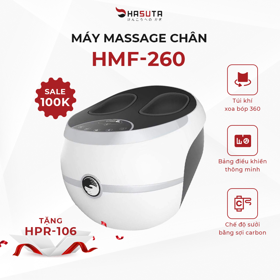 Máy Massage chân Hasuta HMF-260 - Hàng chính hãng