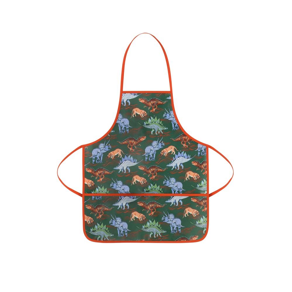 Cath Kidston - Tạp dề cho bé/Kids Apron - Dinosaur - Green -1040432