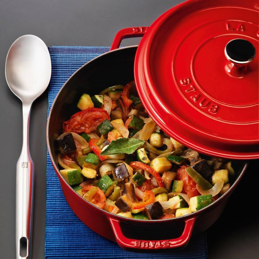 Nồi Tròn Staub 24cm – Màu Đỏ Cherry