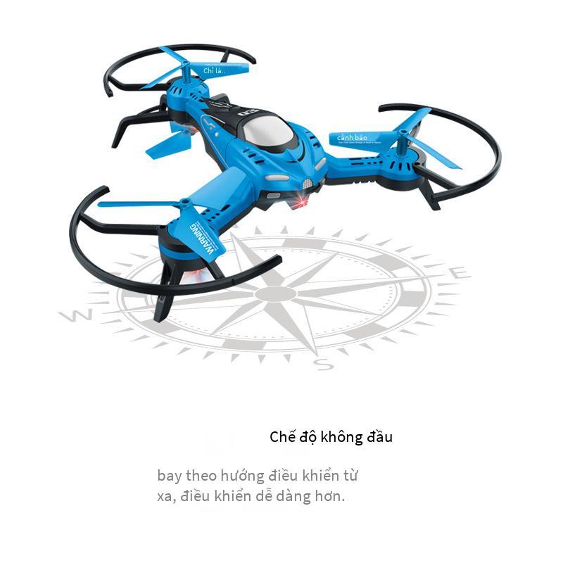 Phong cách mới nhất máy bay không người lái mini ba trục máy ảnh trên không máy bay đồ chơi máy bay điều khiển từ xa chụp ảnh trên không máy bay không người lái học sinh tiểu học nhỏ