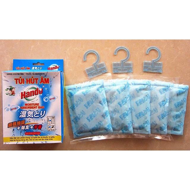 Bộ 3 hộp gồm 15 túi hút ẩm Hando