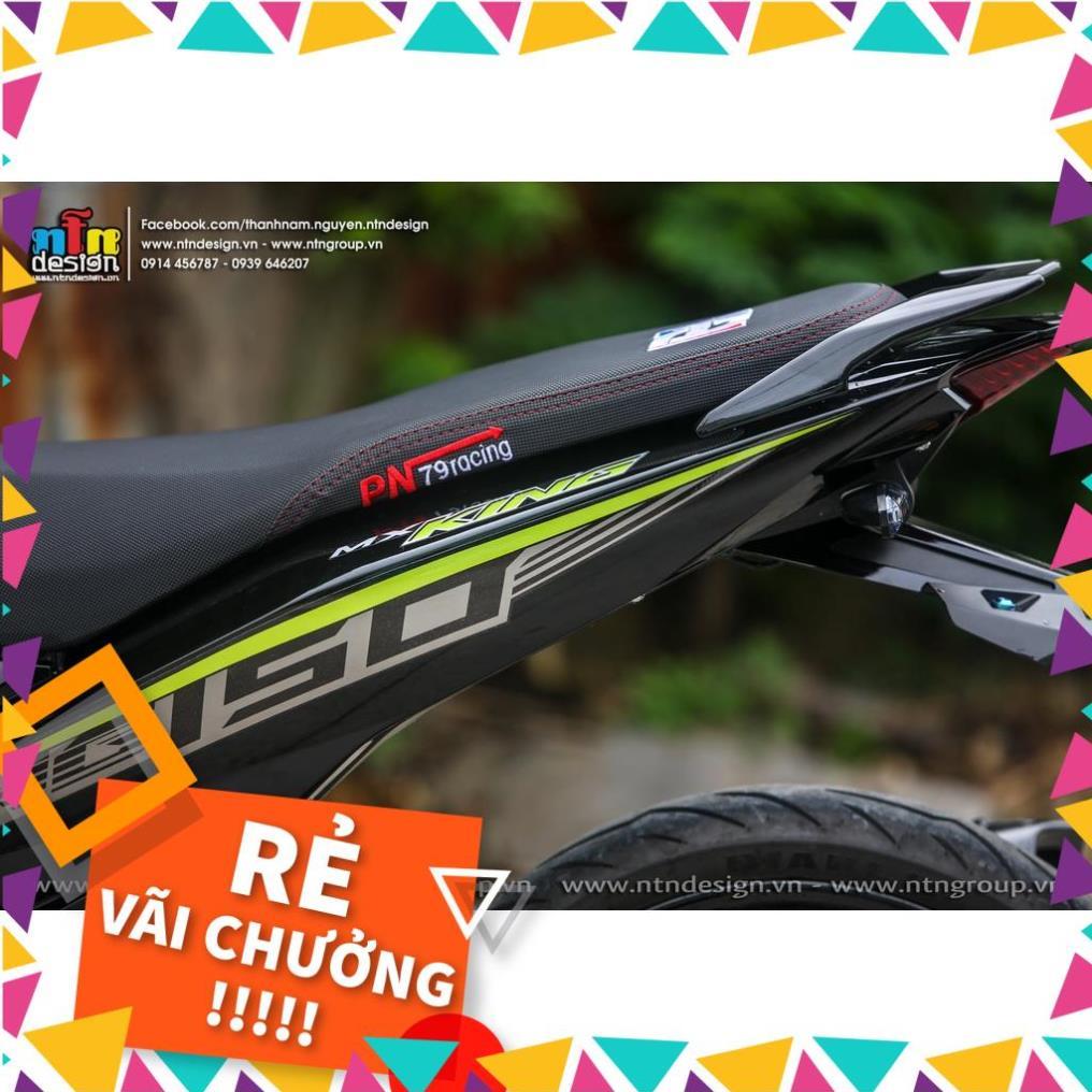 Tem Rời Exciter 150 Mẫu MX Xám Đen Xanh