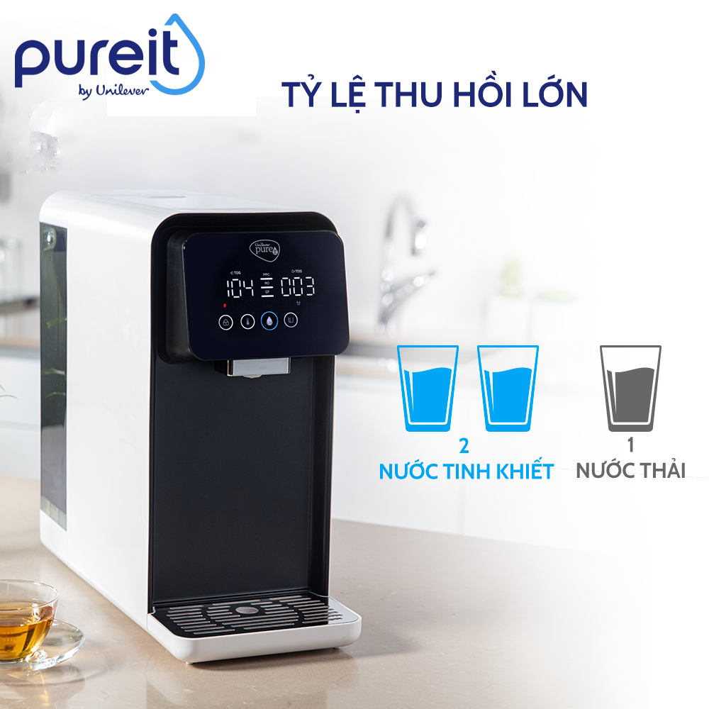 Máy Lọc Nước Pureit Lavita - CR5240 Chức Năng Làm Nóng Nhiều Cấp Độ Tích Hợp Công Nghệ RO+UV - Hàng Chính Hãng