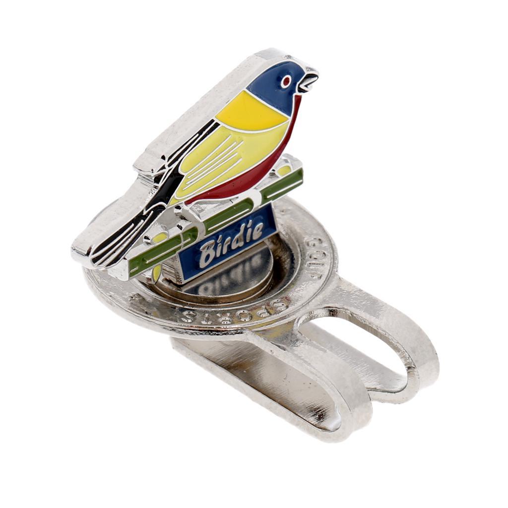 Hat Clip Golf Ball Marker Clip Onto Golf Cap Visor Gift