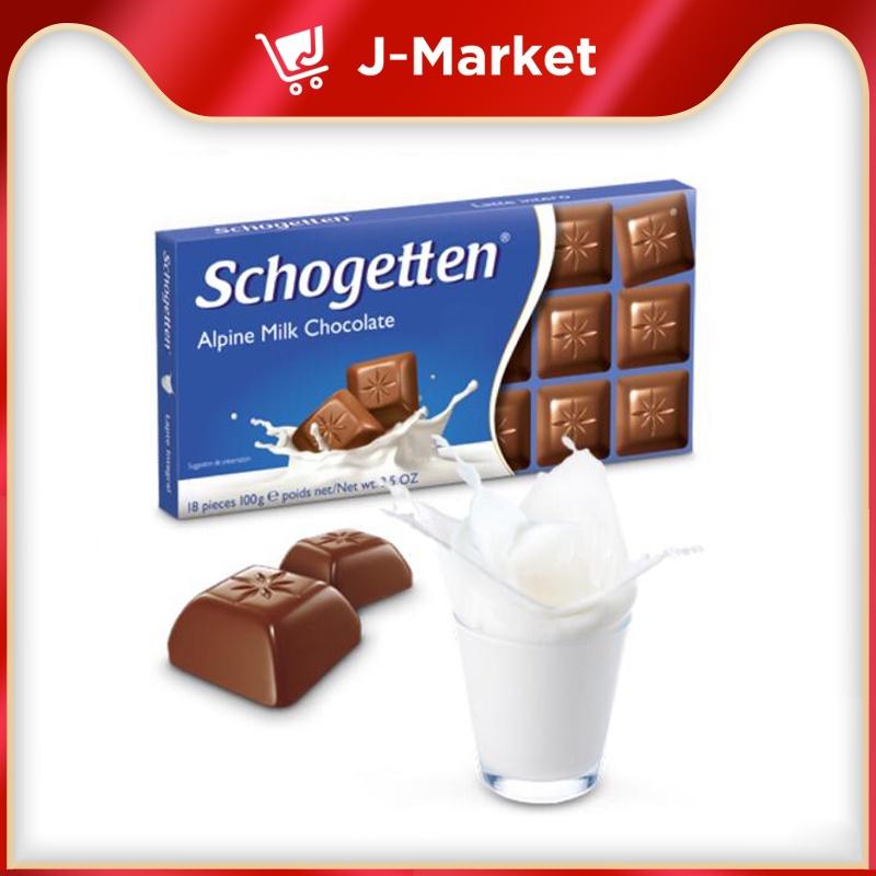 Hình ảnh Socola Alpine milk SCHOGETTEN 100g