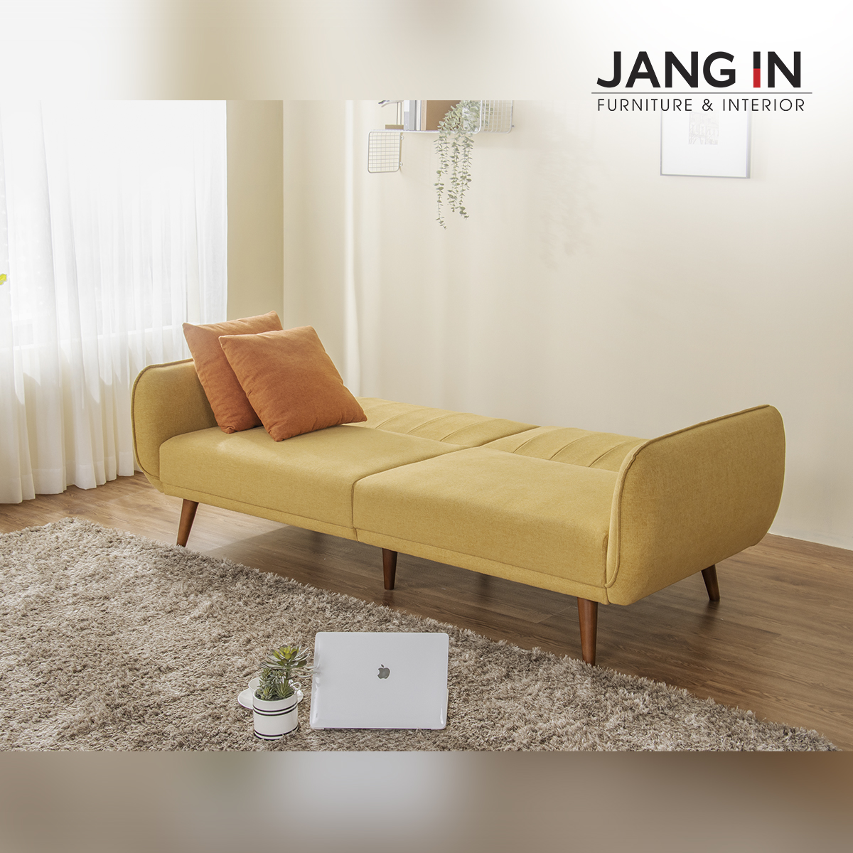 Sofa bed Dennis Orange 3301000001-01