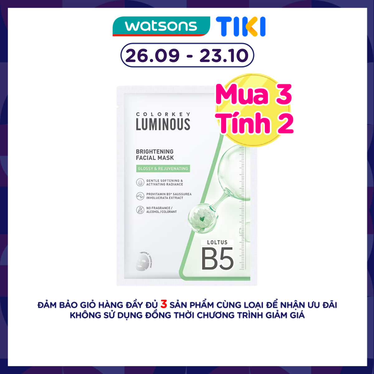 Mặt Nạ Colorkey Luminous Brightening 25ml