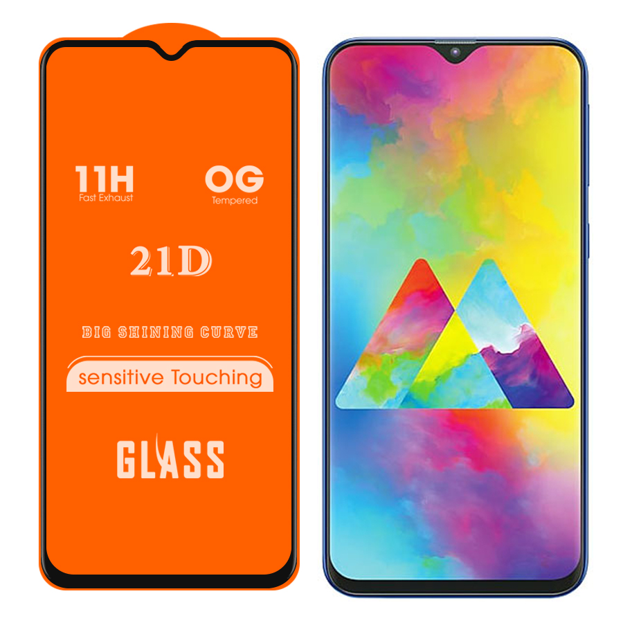 Kính Cường Lực 21D cho Samsung Galaxy M20 Full Keo Màn Hình SIÊU BỀN, SIÊU CỨNG, ÔM SÁT MÁY- HANDTOWN- HÀNG CHÍNH HÃNG