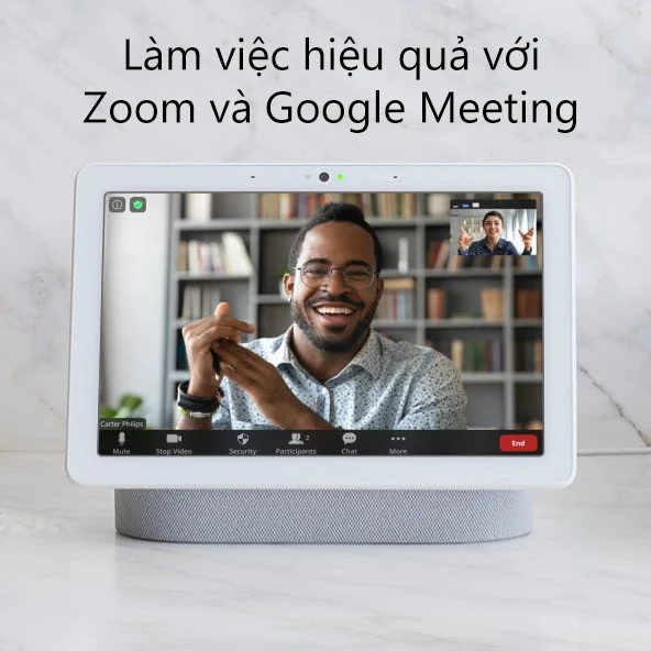 Google Nest Hub Max 10 inch Full HD Có tích hợp Camera AI - Hàng Nhập Khẩu