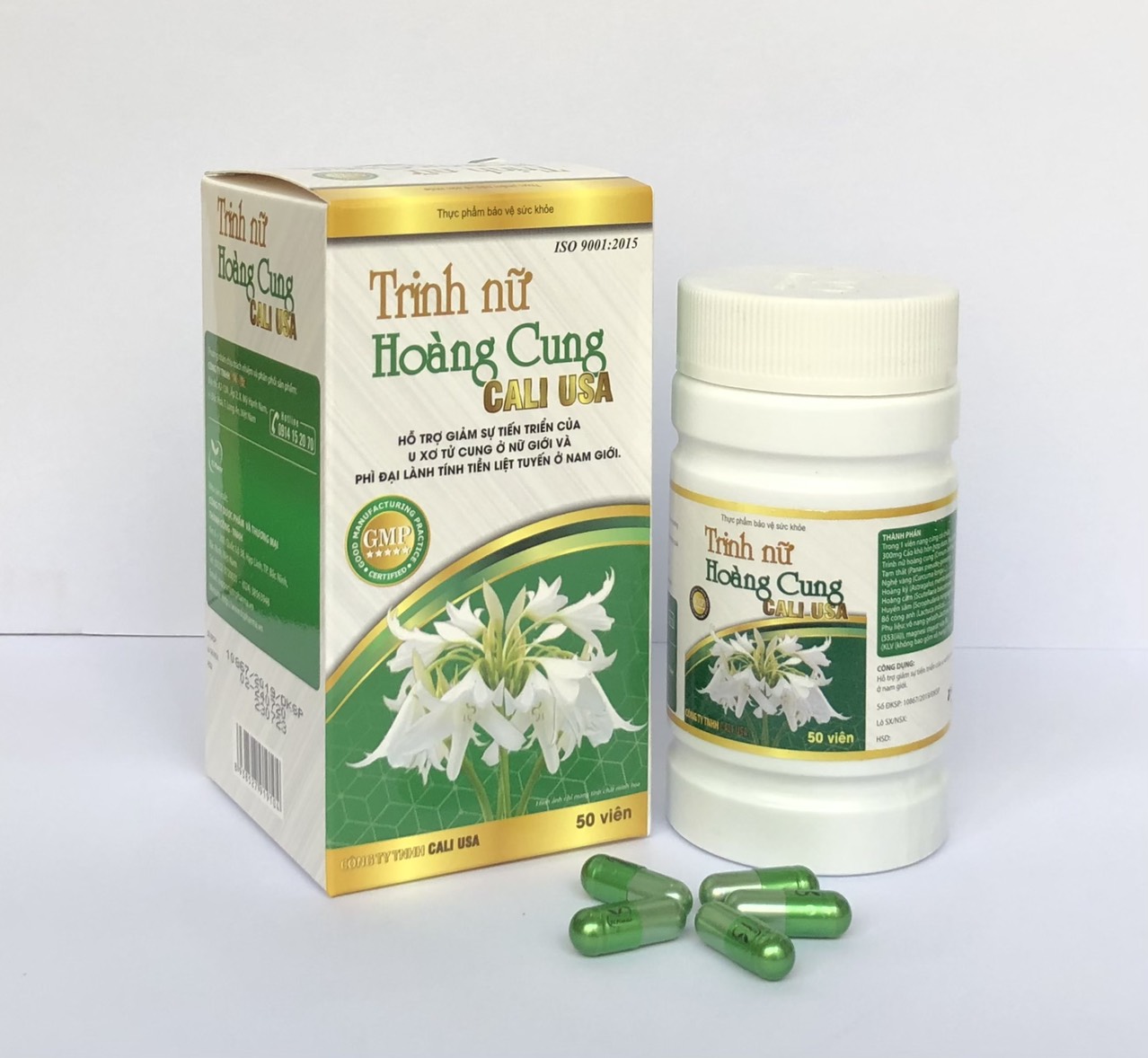 TRINH NỮ HOÀNG CUNG CALI USA HỘP 50 VIÊN