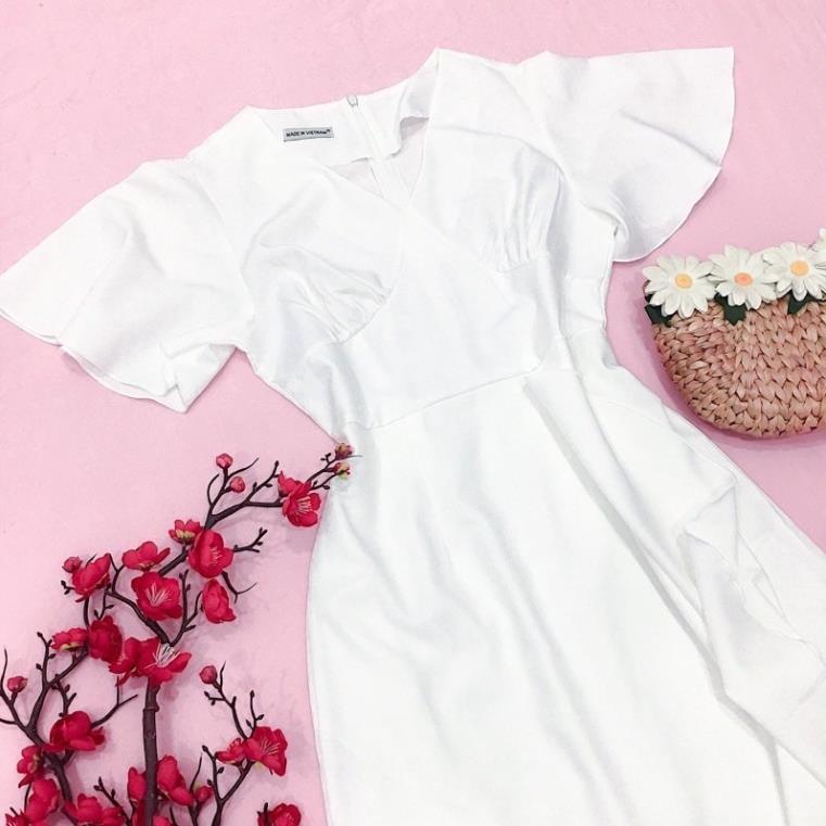 X2 Đầm váy maxi tùng bèo 2 màu tasa