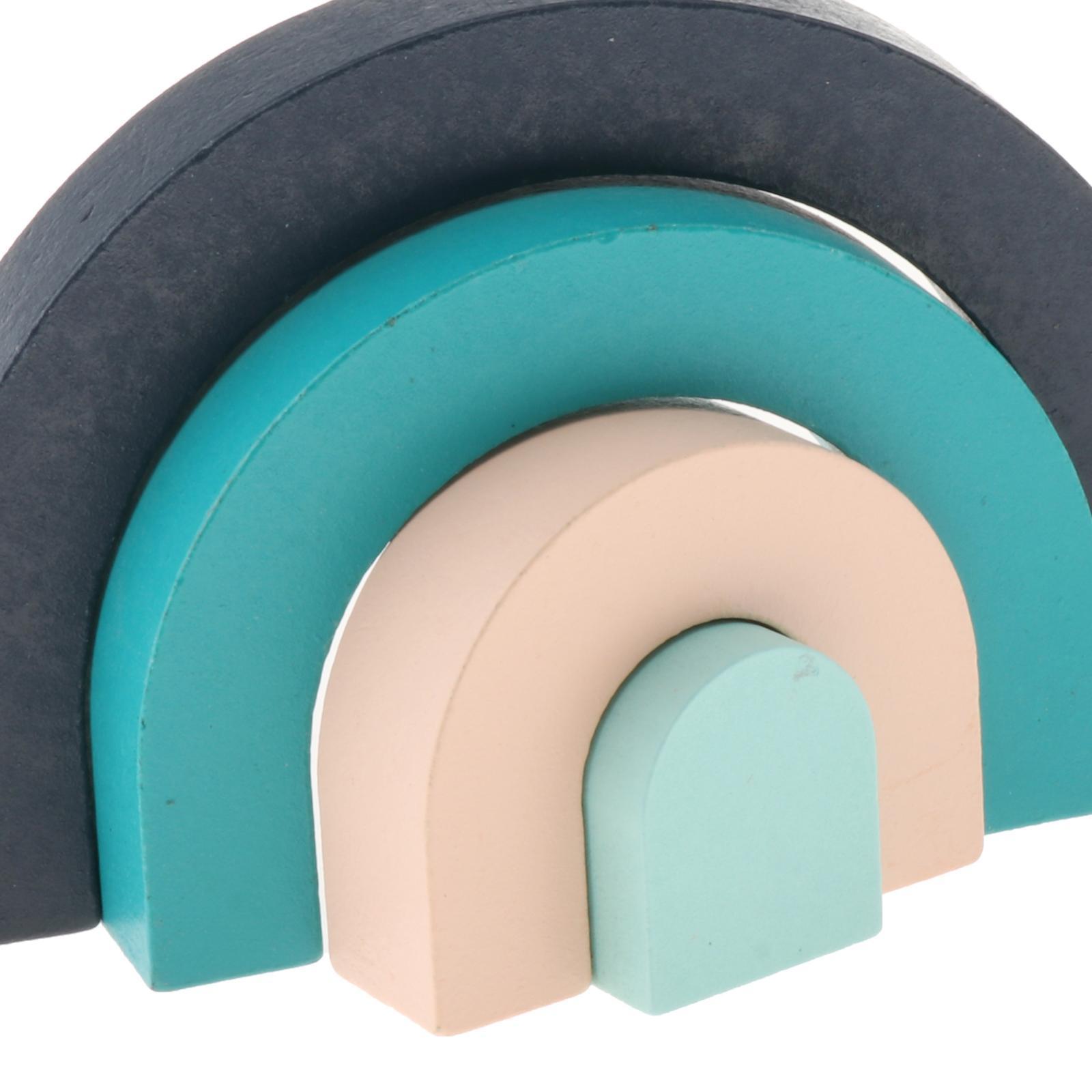 Rainbow Stacker Wooden for Toddler